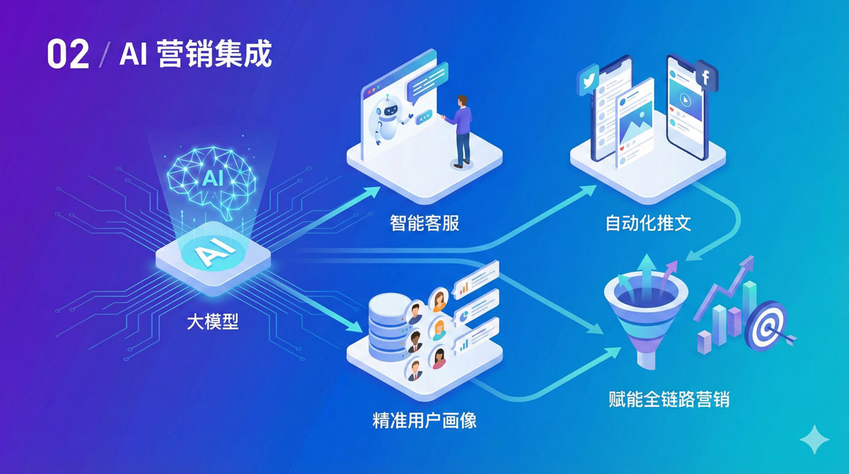 AI智能营销集成